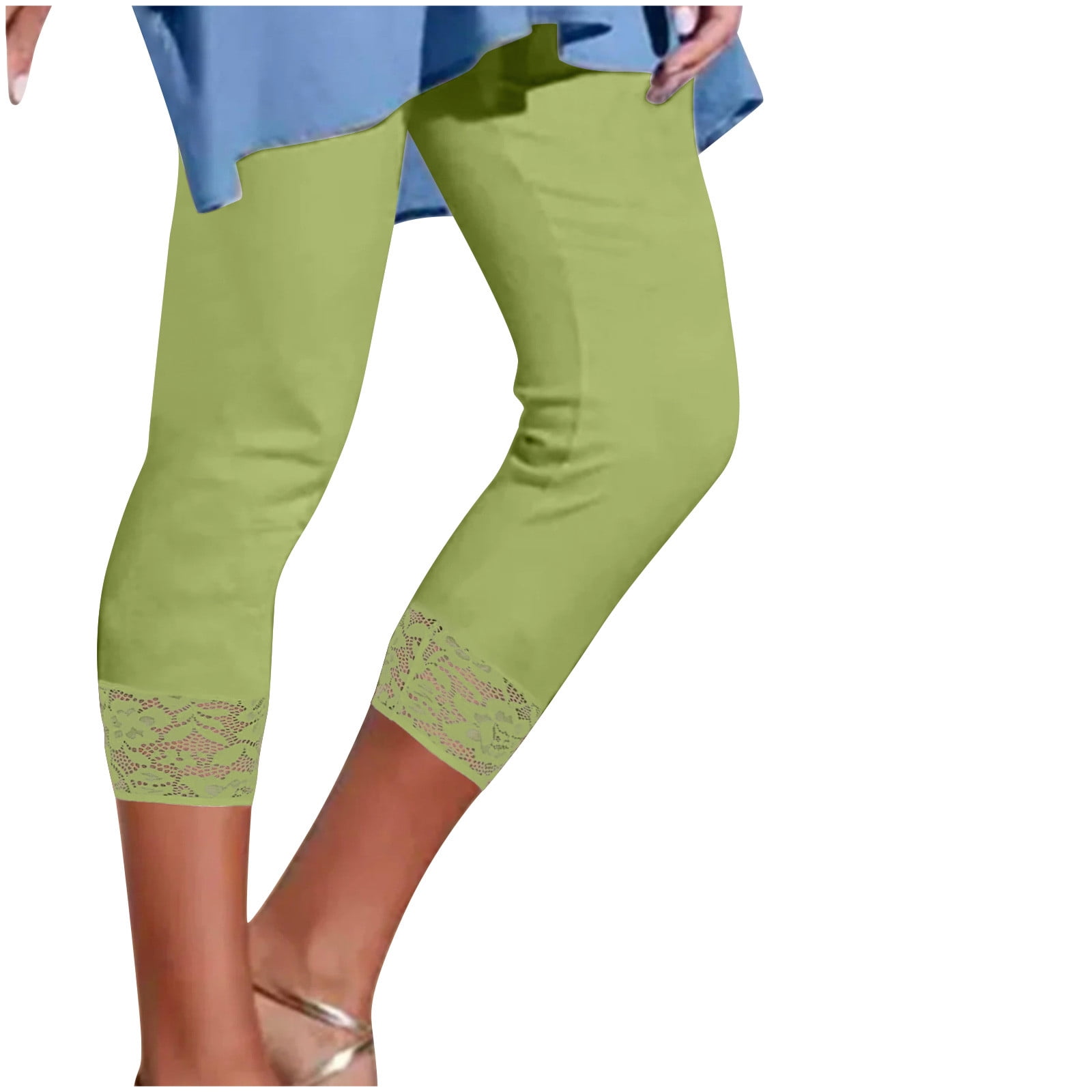 Xdegoge Capri Leggings for Women Petite Stretch High Waisted Pants Summer  Dressy Cropped Yoga Pants Lightweight Athletic Gym Pants Comfy Workout  Compression Pants Clearance Womens Clothing - Walmart.com