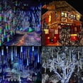 thumbnail image 3 of Lluvia de meteoritos Luces navideñas Luz exterior Decoración navideña, 3 of 5