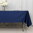 thumbnail image 3 of Balsa Circle 60x102 in Navy Blue Scuba Polyester Rectangle Tablecloth Wedding Party Events Decorations Supplies, 3 of 8