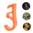 thumbnail image 4 of SHOWERORO 2Pcs Bicycle Handlebar Hook Orange ABS Plastic for Cycling Prevent Sliding, 4 of 8
