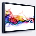 thumbnail image 1 of Designart ' Abstract Smoke ' Contemporary Framed Canvas Artwork, 1 of 3