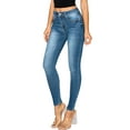 thumbnail image 2 of WAX JEAN Women's Repreve Butt I Love You Push-Up High-Rise Skinny Jeans, Medium, 0, 2 of 3