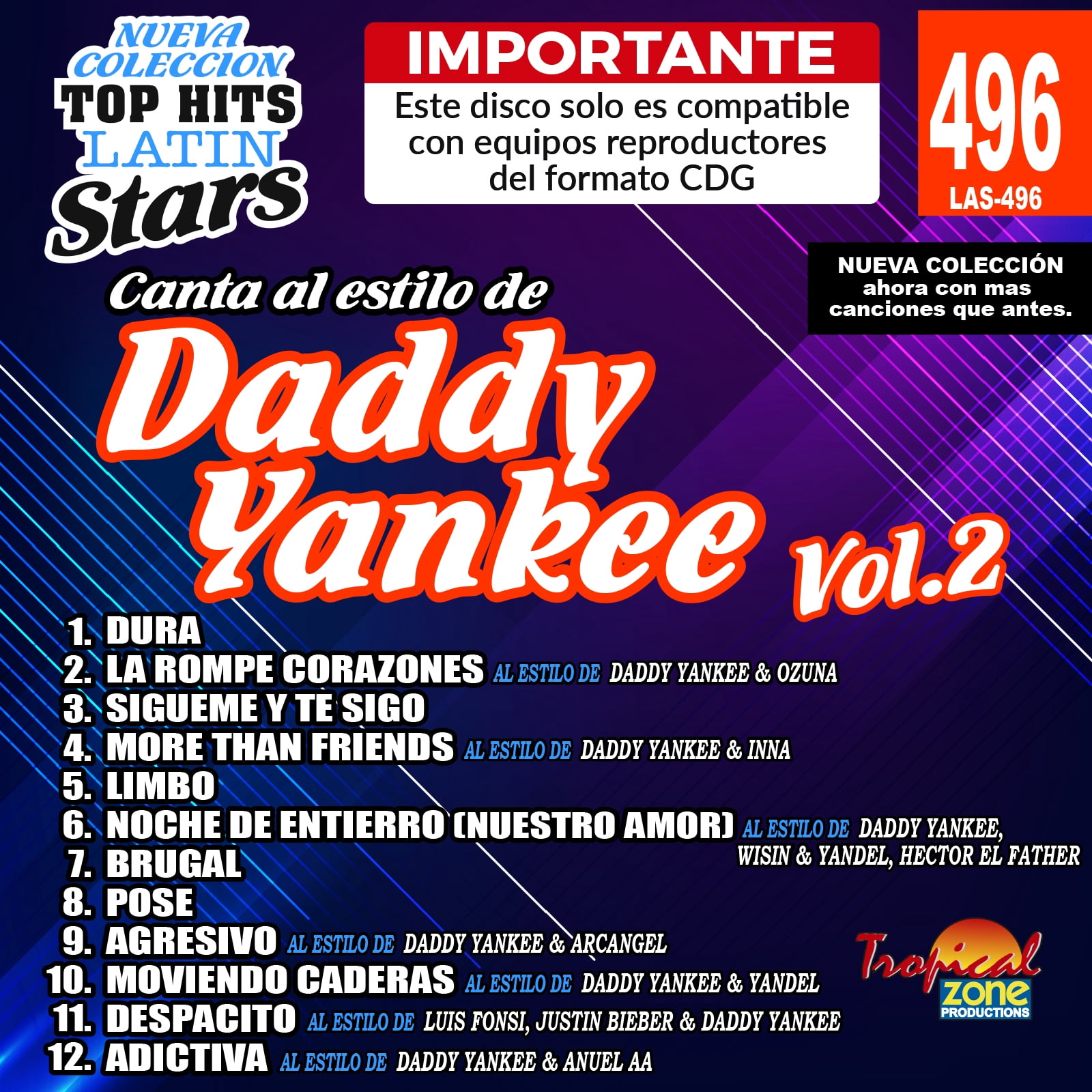Daddy Yankee, Legendaddy, CD, Reggaeton, Parental Advisory
