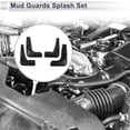 thumbnail image 2 of Guardabarros delanteros y traseros únicos para Audi A3 Saloon Sport 2017-2020 con accesorios de montaje 1 juego, 2 of 6