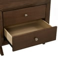 thumbnail image 5 of Modern Contemporary Urban Design Bedroom Living Room Nightstand End Table, Wood, Brown Natural, 5 of 5