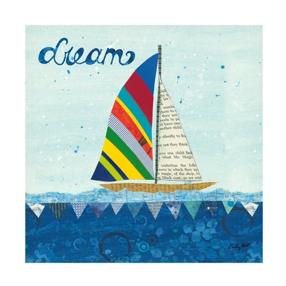 Trademark Fine Art 'Rainbow Spinnakers II' Canvas Art by Courtney Prahl