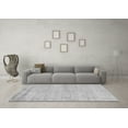 thumbnail image 3 of Ahgly Company Indoor Rectangle Solid Gray Modern Area Rugs, 5' x 8', 3 of 4