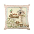 thumbnail image 4 of Fundas de almohada de 18 x 18 pulgadas, fundas de almohada con cremallera, decoraciones de Pascua suaves Yarda, 4 of 9