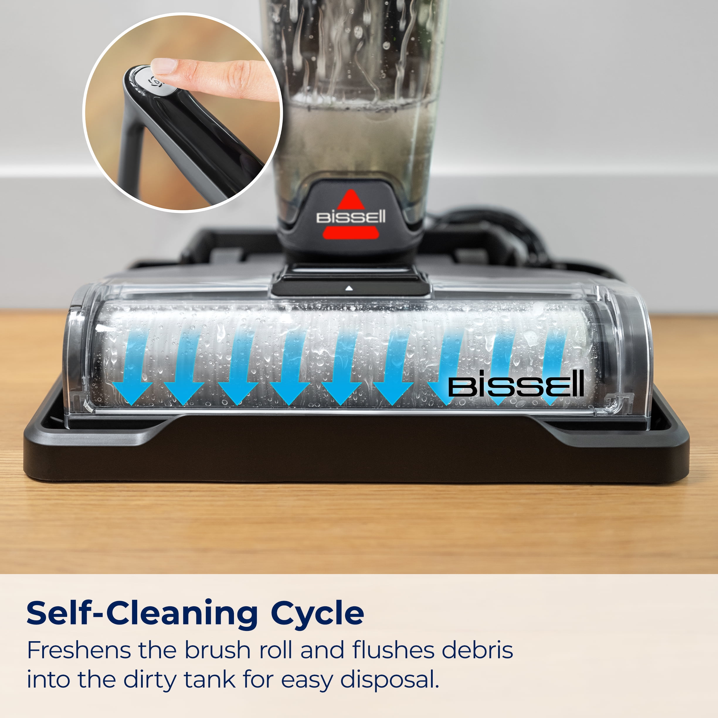 Bissell CrossWave OmniForce Multi-Surface Hard Floor Cleaner Wet Dry Vacuum with Dedicated Dry Vacuum Mode