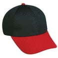 thumbnail image 4 of Outdoor Cap PFX-120 Stretchable Jersey Mesh-Navy/Red-L/XL, 4 of 8