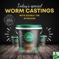 thumbnail image 2 of Gaia Green Organics 2-0-0 Worm Casting, 2Pack ( 3kg - 6 LB ) African Nightcrawlers Worms, Organic Soil Plant Nutrients Natural Enricher for Healthy Houseplants, Flowers and Vegetables, 2 of 6