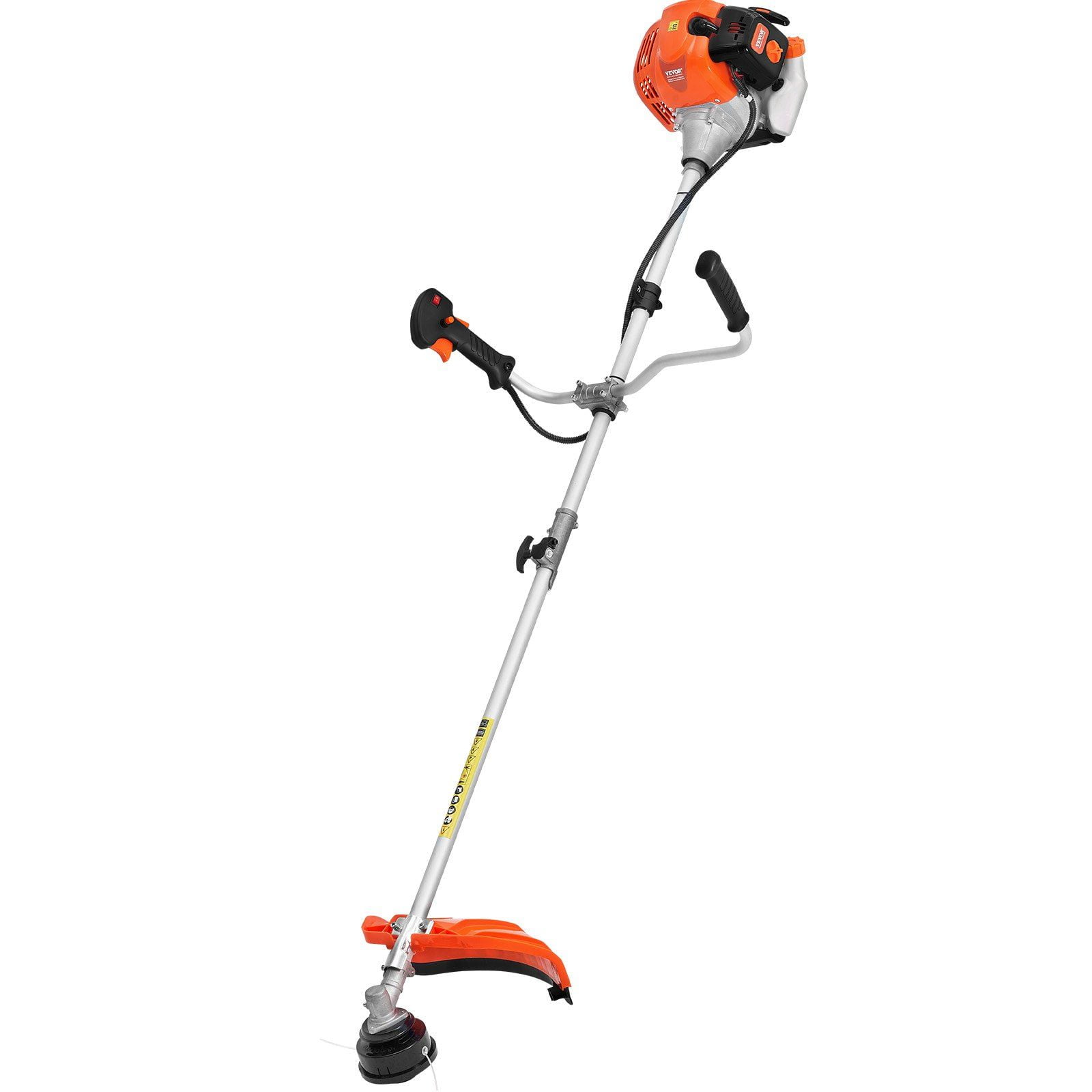 42.7CC 2-Stroke Gas Powered String Trimmer, 16.9" Cordless Design with Shoulder Strap & 3T Blade, Multi-Functional Lawn Edger and Weed Eater for Efficient Grass Cleaning