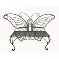 thumbnail image 2 of Banc Papillon en Métal Noir ANTIQUE, 2 of 5