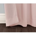 thumbnail image 3 of Sun Zero Easton Panneau de Rideau de Poche à Tige Écoénergétique, 40 x 95 Po, Rose Blush, 3 of 5