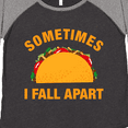 thumbnail image 4 of Inktastic Tacos Fall Apart Women's Plus Size T-Shirt, 4 of 5