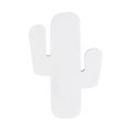 thumbnail image 1 of Percha de pared con forma de cactus de madera blanca para habitación de niños, 1 of 8