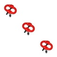 thumbnail image 4 of Ruiboury Red Grade 80 Alloy Steel Hammerlock Coupling Link Connection Hoisting Buckle Hook Hoisting Buckle Strong Durable 2T 3Set, 4 of 6