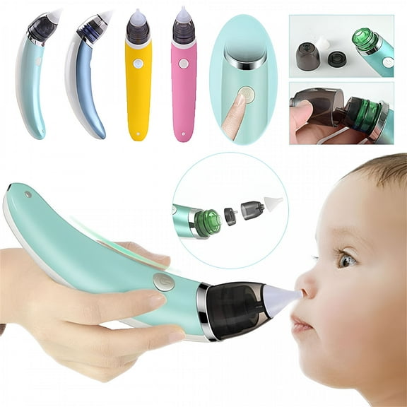 XIRQI Automatic Baby Nasal Aspirator, Electric Baby Nose Cleaner, Nasal Mucus, Portable Mucus Remover for Newborns, Toddlers