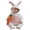 White1, variant on Baby Jumpsuit Rabbit Print Romper Soft Pajamas Snap Closure Long Sleeve for Boys Red 0 Months-12 Months