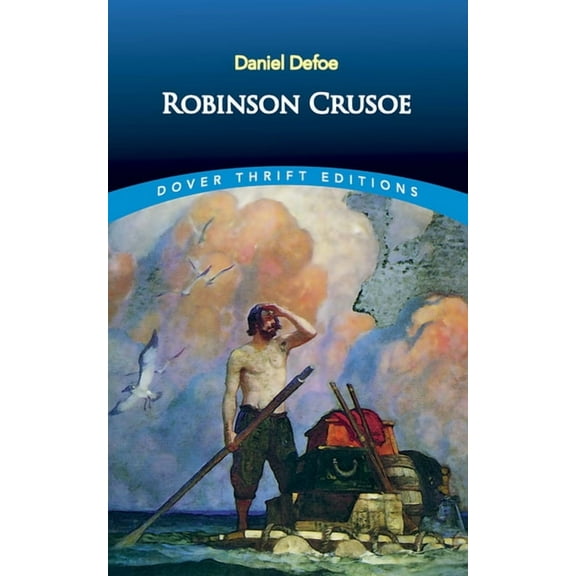 Dover Thrift Editions: Classic Novels Robinson Crusoe, (Paperback)