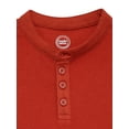 thumbnail image 2 of Wonder Nation Boys Thermal Henley Top with Long Sleeves, Sizes 4-18 & Husky, 2 of 3