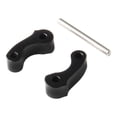 thumbnail image 2 of LOVIVER 2x Car Window Latch Hinge s Billet Rear Quarter for 1995-2004, 2 of 7