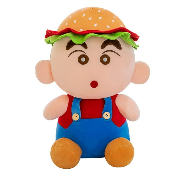 Lápices de colores Shin Chan Anime para muñecas de peluche, 26 cm