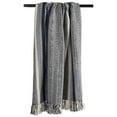 thumbnail image 3 of Navy Braided Stripe Throw, 3 of 5