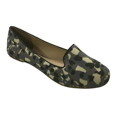 

Womens Slip-On CAMO Flat Shoes-5996