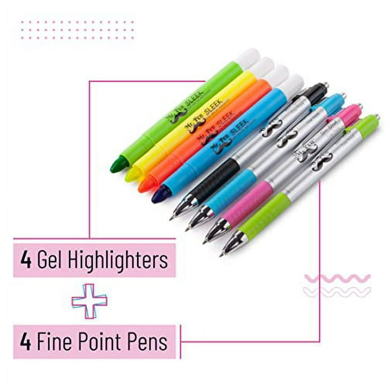 DiverseBee Bible Highlighters and Pens No Bleed, 8 Pack Assorted Colors Gel  Highlighters Set, Bible Markers No Bleed Through, Cute Bible Study  Journaling School Supplies, Bible Accessories (Earthy) 