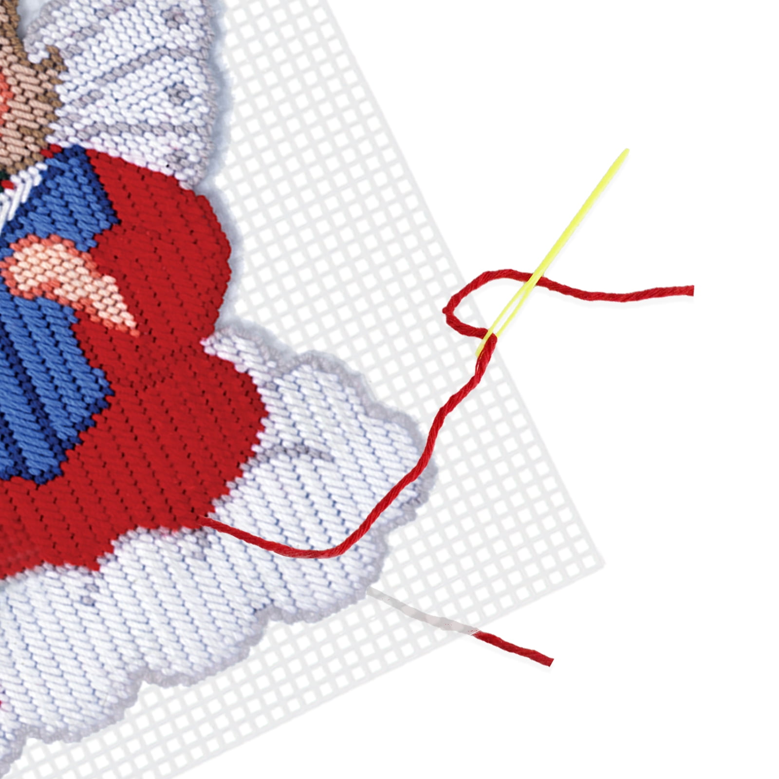 48 Pack: Clear 7 Mesh Plastic Canvas by Loops & Threads
