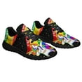 thumbnail image 6 of LGBT Unicorn I Am Brave Shoes Sneakers for Women Men Black Size 7, 6 of 7