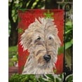 thumbnail image 3 of Carolines Treasures SC9591GF Goldendoodle Red Snowflake Christmas Flag Garden Size, 3 of 3