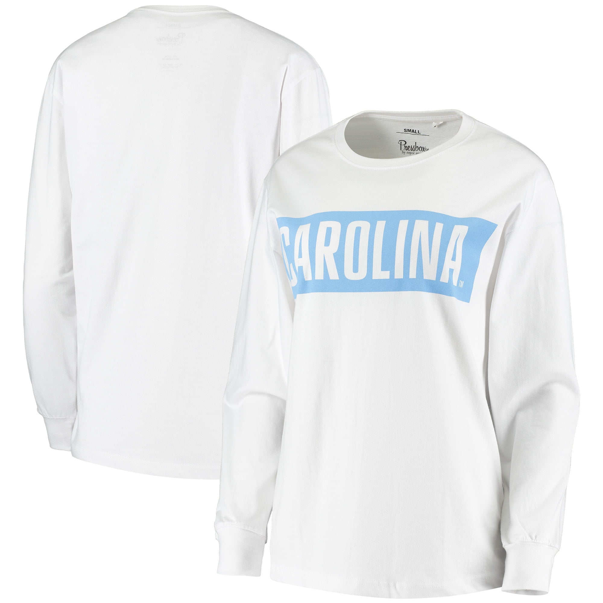 unc women's long sleeve t shirt