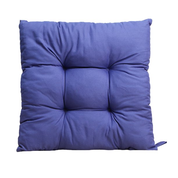 Binpure Chair Seat Pad 40CM*40CM Zipper Design Hang Rope Design Indoor Outdoor Dining Cushion