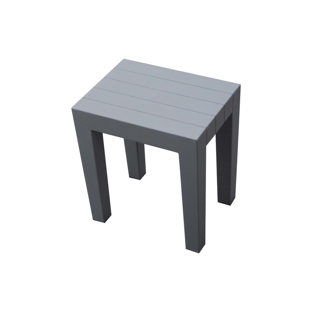 DesignByIntent Indestructible Shower Stool in Gray