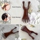 thumbnail image 4 of Massage Comb Wooden Wide Tooth Comb Head Scalp Hair Care Sandalwood Comb Gift, 4 of 5