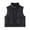 Black#womens puffer vest quilted, variant on FAVIPT Lightweight Hooded Vest Women Sleeveless Zip Up Jackets Quilted Puffer Cropped Coats Winter Thermal Slim Fit Outerwear Coffee,XXL