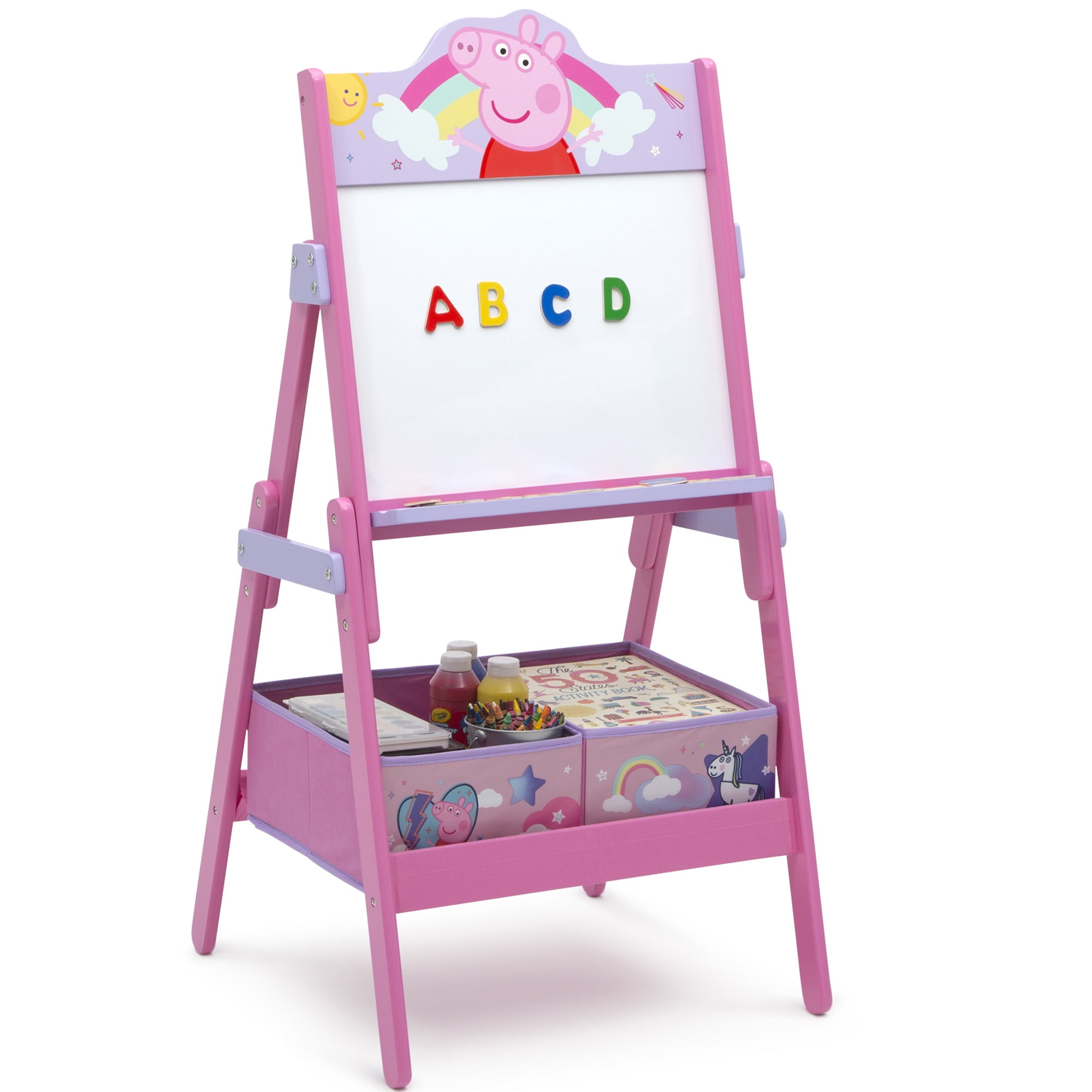 Peppa Pig Wooden Activity Easel with 