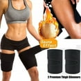 thumbnail image 6 of Thigh Sleeves under $5! Xqxayjr Sports Thigh Sleeves, Sweat Enhancing Leg Compression, Fitness Workout Thigh Bands, Adjustable Muscle Support for Men Women Running Gym, 6 of 9