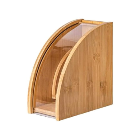 

Coffee Filter Paper Stand with Cover Storage Paper Coffee Filter Container portable Cafe Paper Storage Rack for Cone shaped Flat bottomed paper