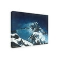 thumbnail image 3 of Canvas Wall Art - Thomas Leung 'Snow Peak' Wall Art for Living Room, Bedroom, or Office Décor by Trademark Fine Art - 24 x 18 Inches, 3 of 4