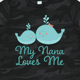 thumbnail image 4 of Inktastic My Nana Loves Me Boys or Girls Toddler T-Shirt, 4 of 5