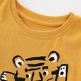 thumbnail image 4 of ZOYOEN Toddler Boys Graphic T Shirts- Casual Short Sleeve Cute Soft Summer Tees Yellow Size 3 T, 4 of 9