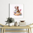 thumbnail image 1 of BUDDHA 50% HAND-PAINTING , ART WALL.<br>59"H x 39"W x 1.35"D, 1 of 2