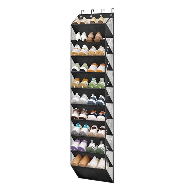 Fabric Storage Shoe Bag Fabric Storage Shoe Rack 10-Layer Large Capacity Integrated Simple Storage Hanging Bag Storage Hanging Bag 10 Layers