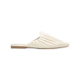 thumbnail image 2 of Sam Edelman Cecilia Modern Ivory Pointed Almond Toe Slip On Fashion Flat Mules (Modern Ivory, 5), 2 of 5