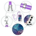 thumbnail image 7 of Mantto for Samsung Galaxy S23 Plus Case, with Lanyard Adjustable Strap, Marble Pattern Soft TPU Bumper Hard PC Back Shockproof Protective Glossy Stylish Durable Phone Case for Women Girls,Purple, 7 of 7