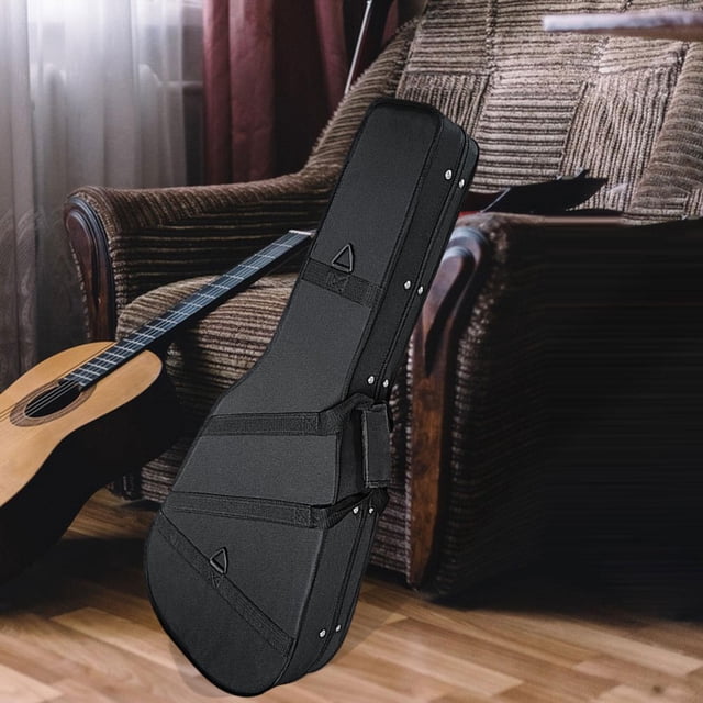 Bolsa de guitarra Gig Bag Protección ligera con bolsillos frontales Caja de almacenamiento de guitarra gruesa resistente al agua Estuche de transporte Hombros 39 pulgadas