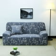 thumbnail image 7 of Unique Bargains 1-Piece Contemporary Floral Stretch XL sofa slip cover, Blue, 7 of 7